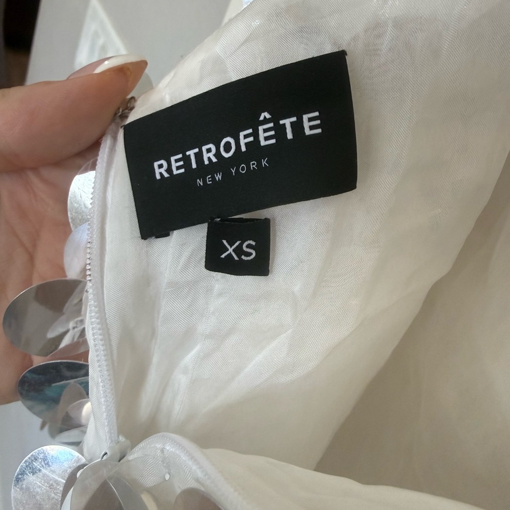 Retrofete Lainey Sequin Mini Dress XS - Picture 8 of 11
